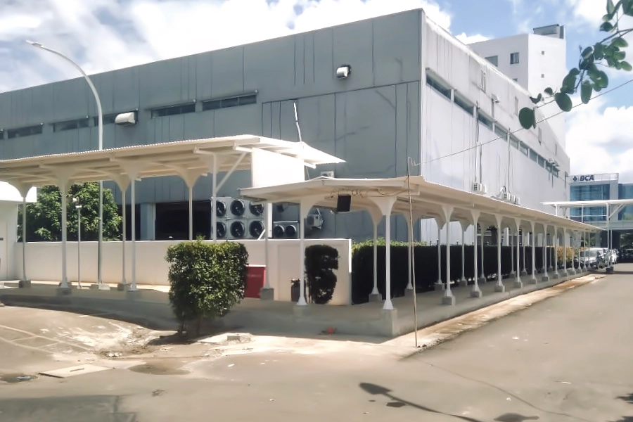 Canopy walkway bpjs sideview